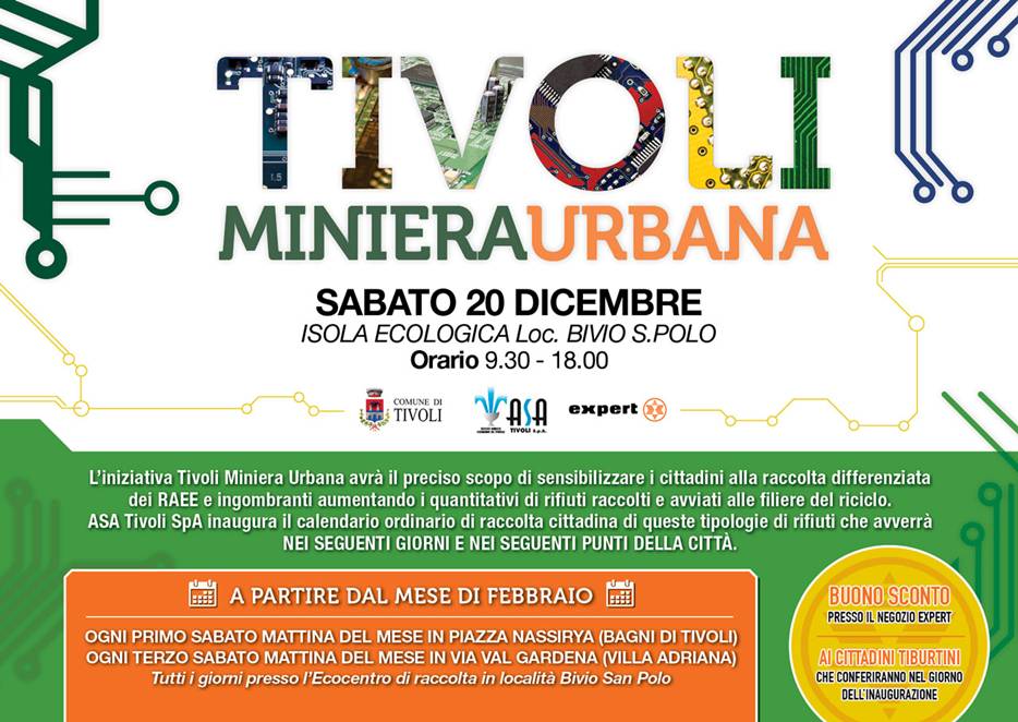 News Differenziata – Tivoli Miniera Urbana