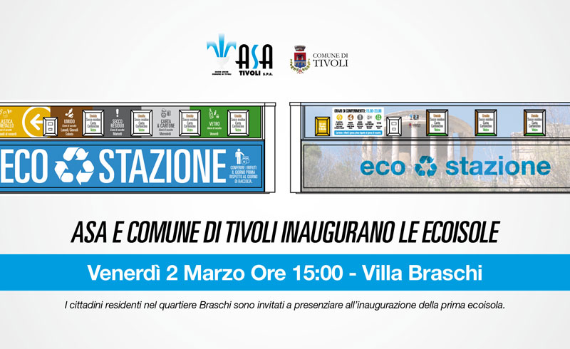 Inaugurazione ecoisole Braschi