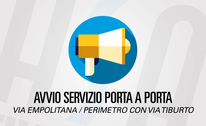 Avvio porta a porta Empolitano