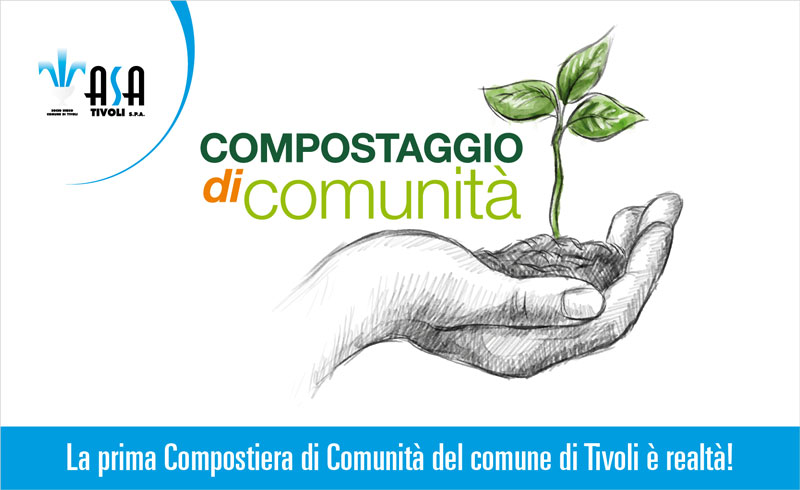 La prima Compostiera di Comunità del comune di Tivoli