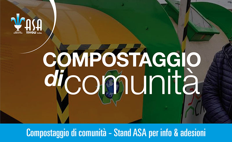 Compostaggio di comunità – Stand ASA per info & adesioni