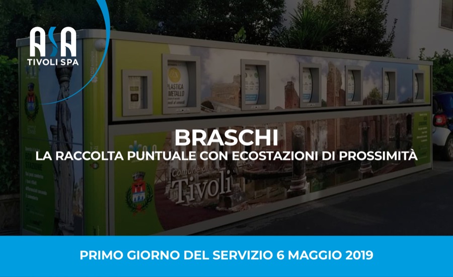 Braschi, la raccolta puntuale con ECOstazioni di prossimità