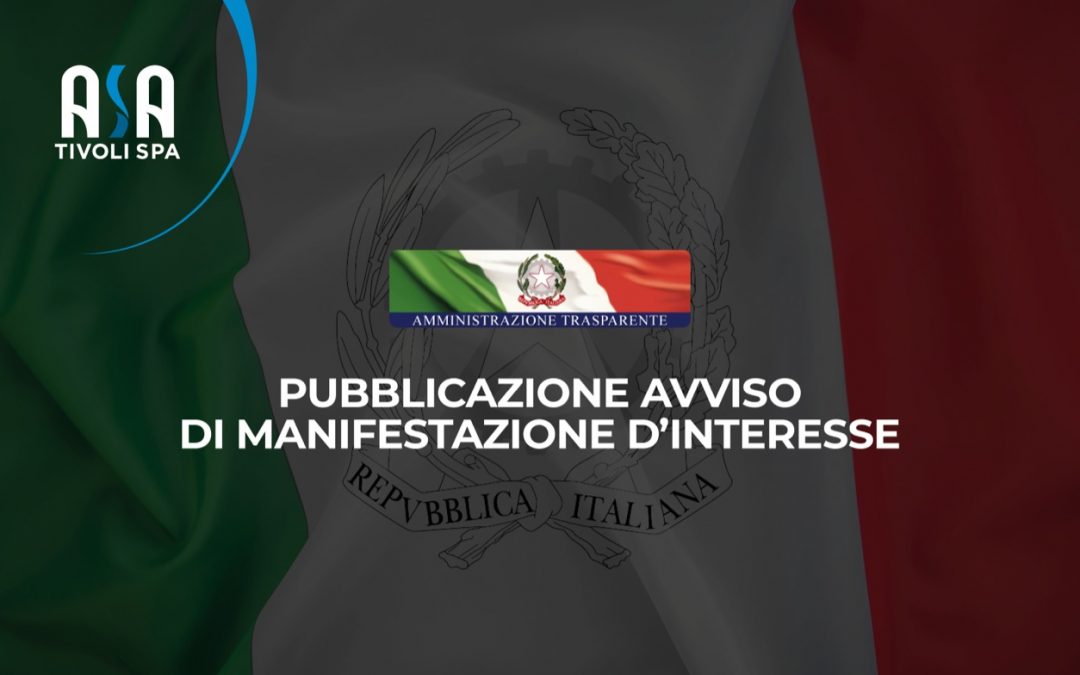 ASA – Avviso manifestazione di interesse