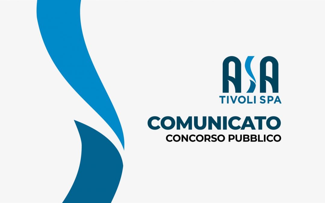 Comunicato concorso pubblico