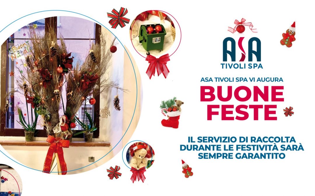 ASA Tivoli vi augura Buone Feste!