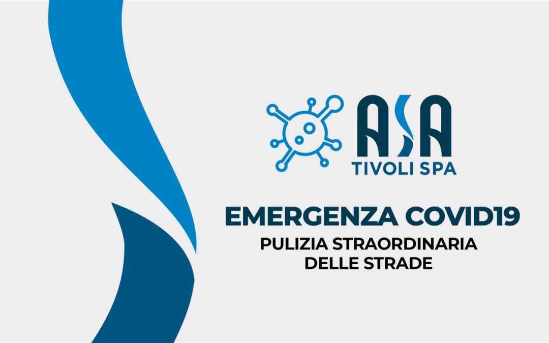 Emergenza COVID19 – Pulizia straordinaria delle strade