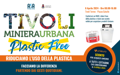 Sabato 6 aprile a Tivoli Terme ritorna l’appuntamento con Tivoli Miniera Urbana Plastic Free