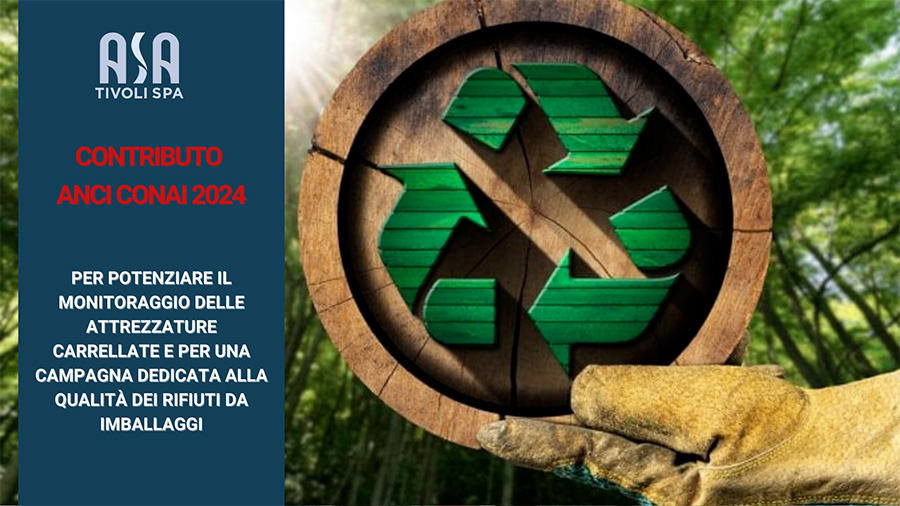 ASA TIVOLI SPA AMMESSA AL CONTRIBUTO ANCI CONAI: