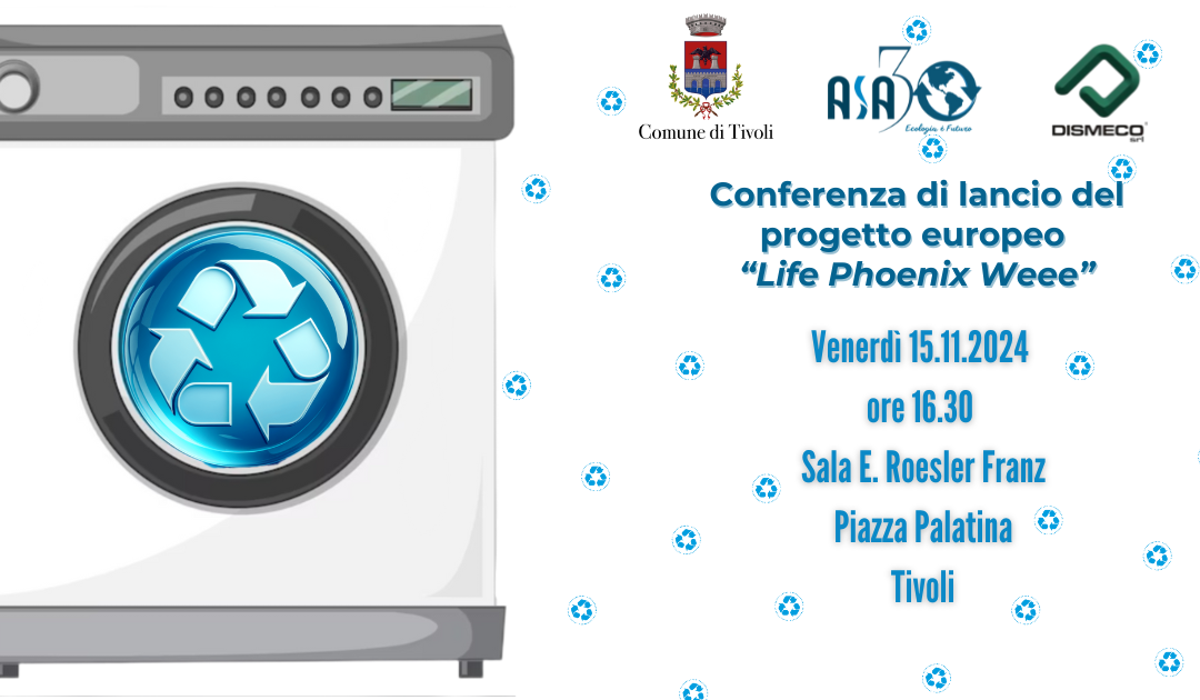 ASA e Dismeco lanciano il progetto “Life Phoenix Weee” e donano 5 lavatrici ricondizionate a persone in difficoltà e associazioni che si occupano di disagio sociale